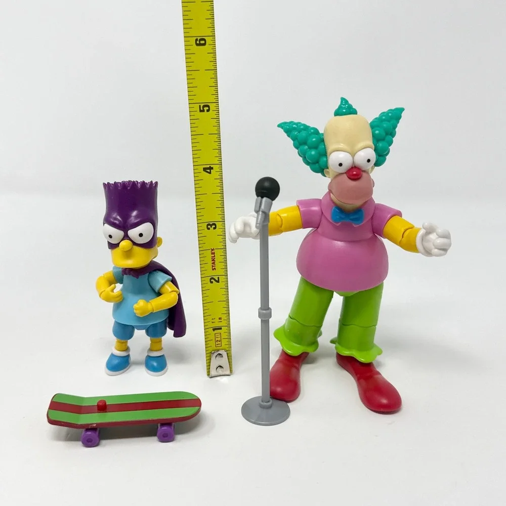 Jakks Pacific The Simpsons Bartman and Krusty the Clown Action Figure Set Toy